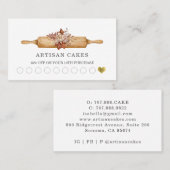 Bakkerij Pastry Chef Bakers Tools Loyalty Punch Ca (Voorkant / Achterkant)