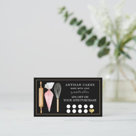 Bakkerij Pastry Chef Bakers Tools Loyalty Punch Ca (Staand voorkant)