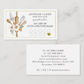 Bakkerij Pastry Chef Bakers Tools Loyalty Punch Ca (Voorkant / Achterkant)