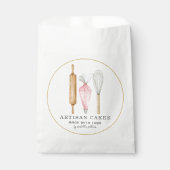 Bakkerij Pastry Chef Baking Utiers Bedankzakje (Voorkant)