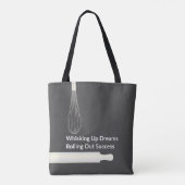 Bakkerij Pastry Chef Bakken Inspirerend Tote Bag (Achterkant)
