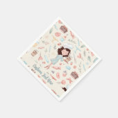 Bakkerij Pastry Chef Cake Decoralized Personalized Servet (Hoek)