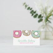 Bakkerij Pastry Chef Catering Sprinkle Donuts Visitekaartje (Staand voorkant)