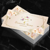 Bakkerij Pastry Chef Pearl Flower and Bees Sweet C Visitekaartje