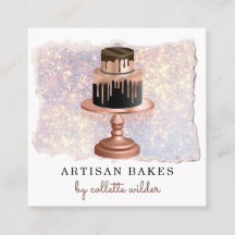 Bakkerij Pastry Chef Roos Gold Driebakken Glitter