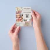 Bakkerij Pastry Chef Services Promotionele Flyer (Hand)