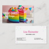 Bakkerij Pastry Chef Visitekaartje (Voorkant / Achterkant)