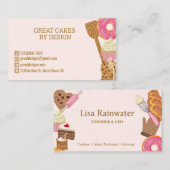 Bakkerij Pastry Chef Visitekaartje (Voorkant / Achterkant)
