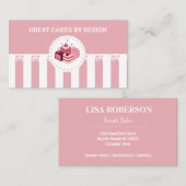 Bakkerij Pastry Chef Visitekaartje (Voorkant / Achterkant)