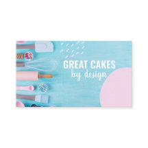 Bakkerij Pastry Chef Visitekaartje