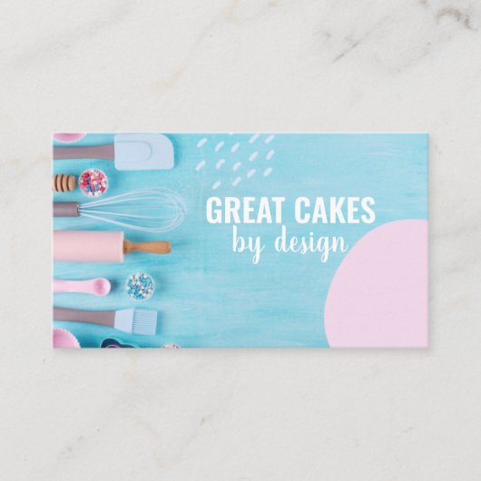 Bakkerij Pastry Chef Visitekaartje (Voorkant)