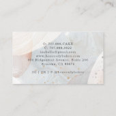 Bakkerij Pastry Chef Visitekaartje (Achterkant)