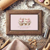 Bakkerij Pastry Chef Waterverf Baker Visitekaartje