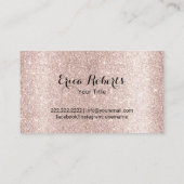 Bakkerij Pastry Chef Whisk Black Drift Roos Gold Visitekaartje (Achterkant)