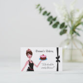 Bakkerij Pastry DIVAlicious Visitekaartjes (Staand voorkant)