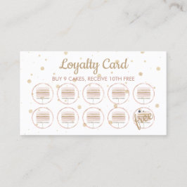 Bakkerij Pastry Patisserie Loyalty Weddenschap Cak Visitekaartje