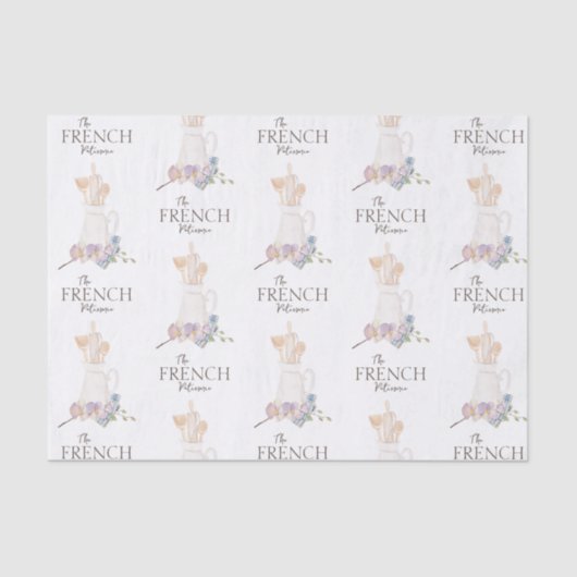 Bakkerij Patisserie Cafe Business Tissuepapier (Voorkant)