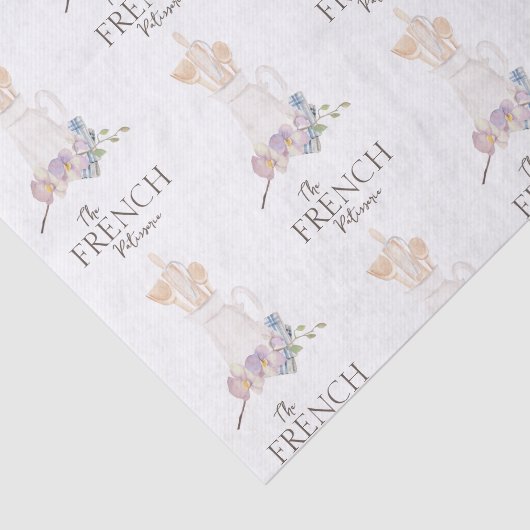 Bakkerij Patisserie Cafe Business Tissuepapier (Detail)