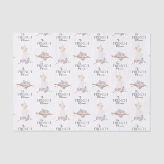 Bakkerij Patisserie Cafe Business Tissuepapier (Voorkant)