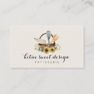 Bakkerij Patisserie Cake Decoratie Kunstenaar Visitekaartje