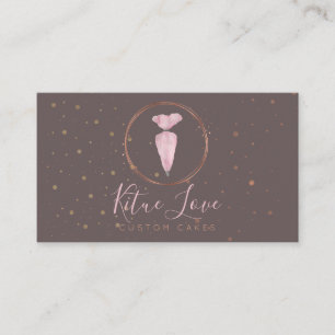 Bakkerij Patisserie Cake Maker elegant Visitekaartje