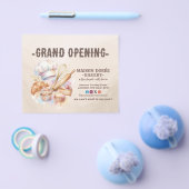 Bakkerij Patissier Bakken Catering Grootse Opening Flyer (Enkel)