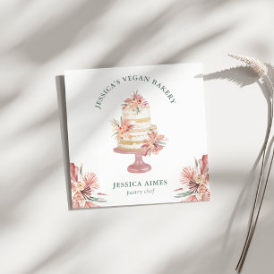 Bakkerij Patissier Bloemstuk Visitekaartje