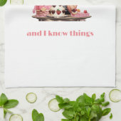 Bakkerij Pin-Up Girl Taarten en gebak Theedoek (Gevouwen)