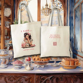 Bakkerij Pin-Up Girl Taarten en gebak Tote Bag