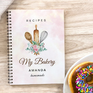 Bakkerij Recepten Notitieboek