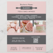 Bakkerij Rolling Pin Business Marketing Flyer (Voorkant)