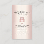 Bakkerij Roos Glitter Drift Deeg Chef Visitekaartje (Achterkant)