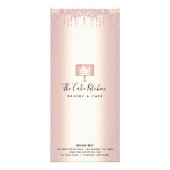 Bakkerij Roos Gold Glitter Pastry Chef Menu (Achterkant)