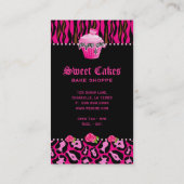 Bakkerij Roos Roze crème Haringijsjes Stippen Visitekaartje (Achterkant)