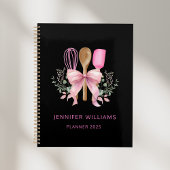 Bakkerij Roze Bow Utensils Modern Planner Notitieb