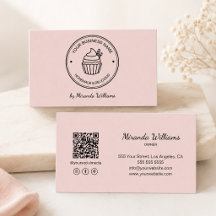 Bakkerij Roze Eigen Logo QR Sociale Media