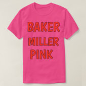 bakkerij roze klassiek 2022 t-shirt (Design voorkant)
