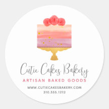 Bakkerij Roze Paarse Cake Gebak Chef Dessert Moder