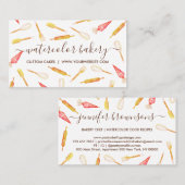 Bakkerij Rustic Pastry Sinaasappel Visitekaartje (Voorkant / Achterkant)