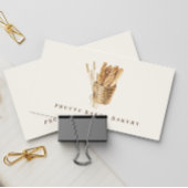 Bakkerij rustiek Waterverf Brood Visitekaartje