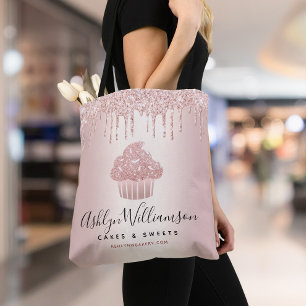 Bakkerij Schuddergebak Roos Gold Glitter Dries Tote Bag