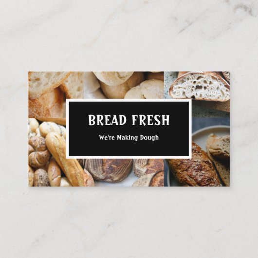 Bakkerij Shop Visitekaartje (Voorkant)