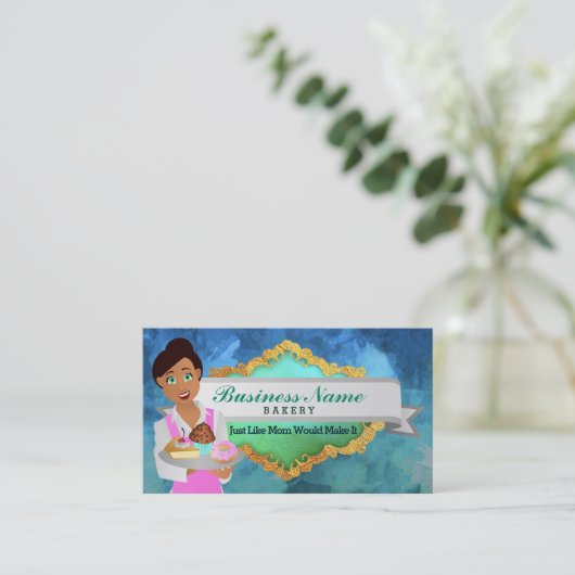 Bakkerij slogans visitekaartjes (Staand voorkant)