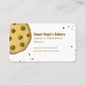 Bakkerij Social Media QR Code Professional Visitekaartje (Voorkant)