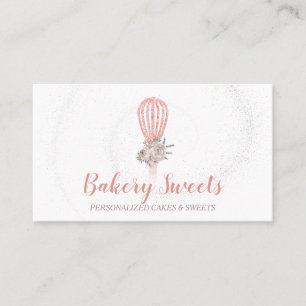 Bakkerij Sparkling Whisk Logo Thuisbakkers Visitekaartje