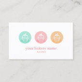 Bakkerij Sweet Cupcake Visitekaartje (Voorkant)