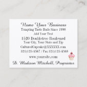 Bakkerij / Sweet Shop / Ice Cream Visitekaartje (Achterkant)