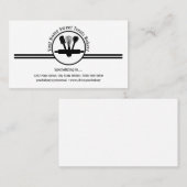 Bakkerij Sweet verwerkt gereedschap Logo Visitekaartje (Voorkant / Achterkant)