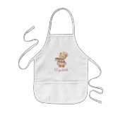Bakkerij Teddybeer Cute Persoonlijk Kinder Schort (Voorkant)