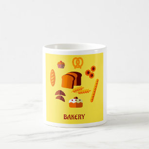 Bakkerij Thema Brood gebak en snoep Koffiemok